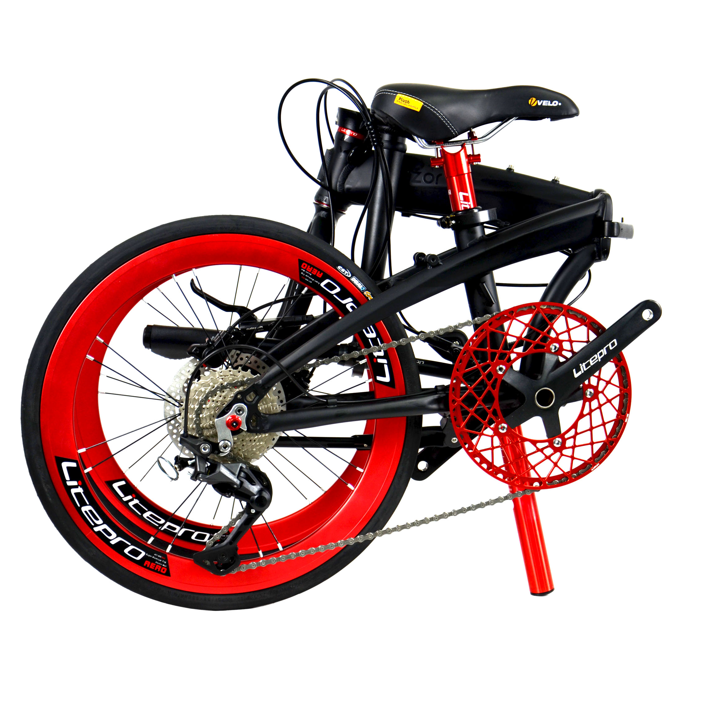 Blazor E9 Folding Bike Shimano Deore 10-speed
