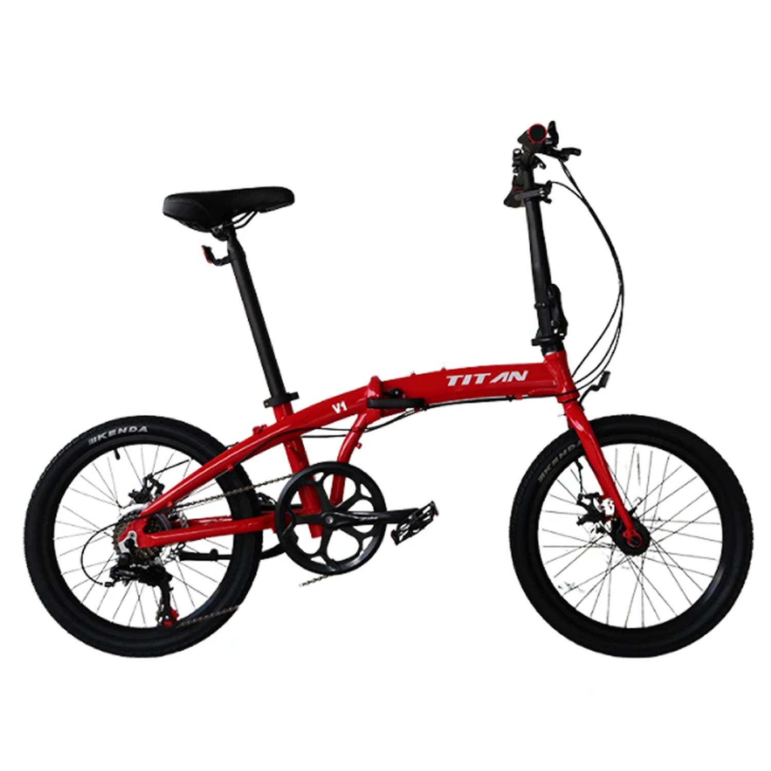 Titan V1 Folding Bike 7-Speed