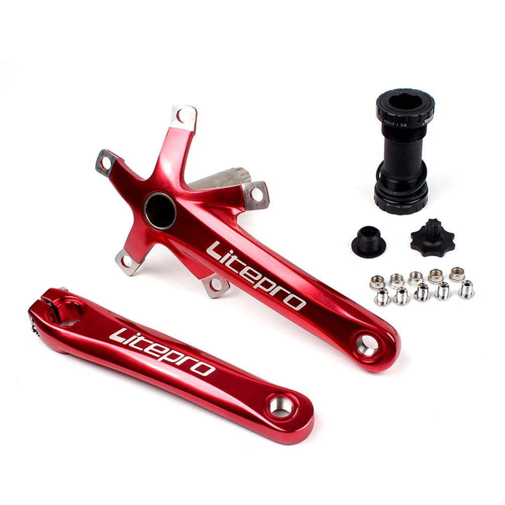 Litepro Hollowtech BCD-130 Crankset
